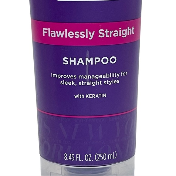 John Frieda Frizz Ease Flawlessly Straight Shampoo & Conditioner 8.45 oz Keratin - Picture 3 of 11